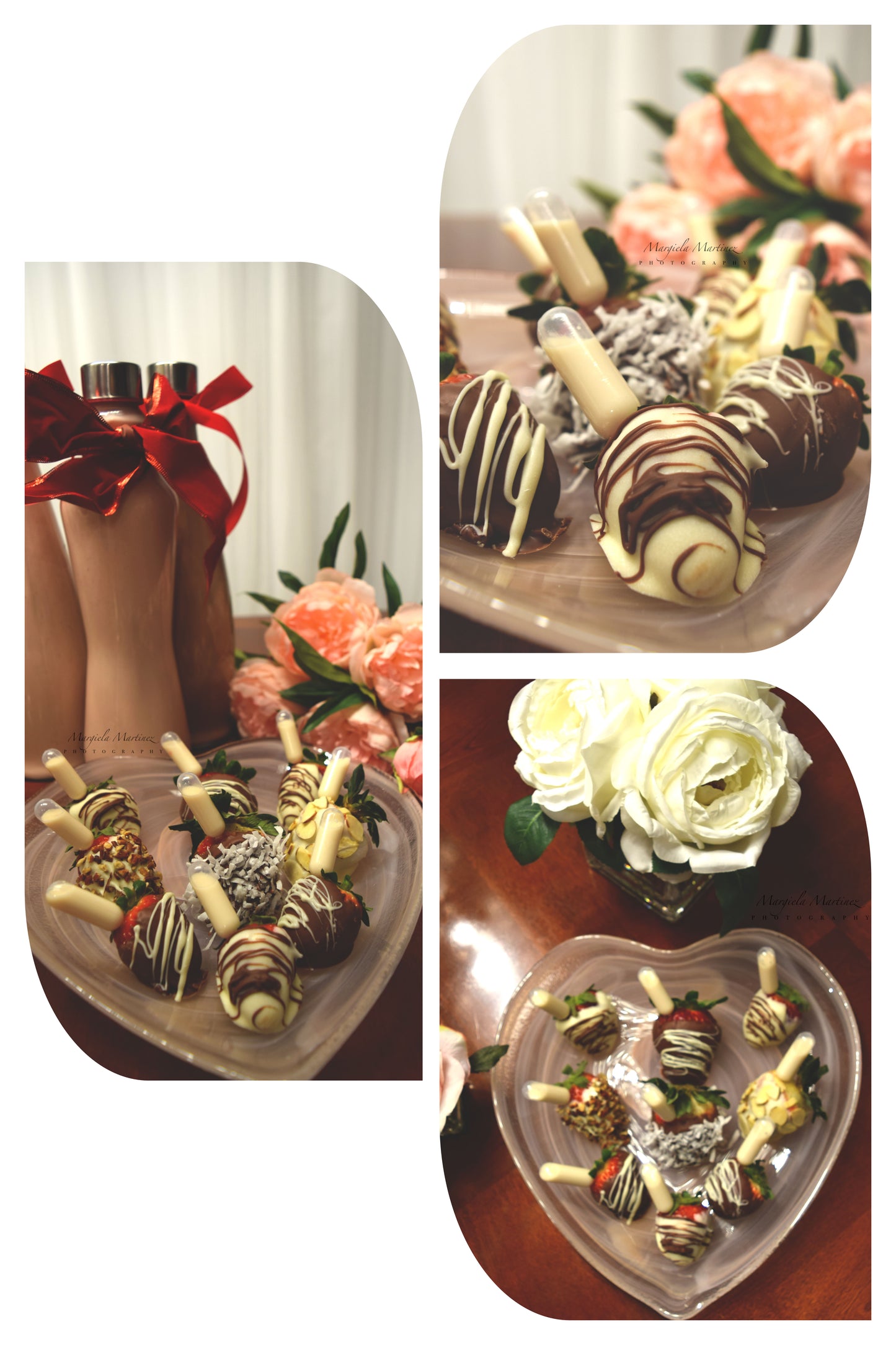 Chocolate Covered Strawberries Infused w/Coquito