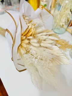 Bohemian Bridal Pampas Bouquet