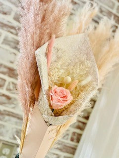 Single Sweet Pink Rose Bouquet