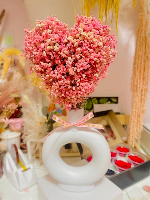 Blushing Heart Blooms