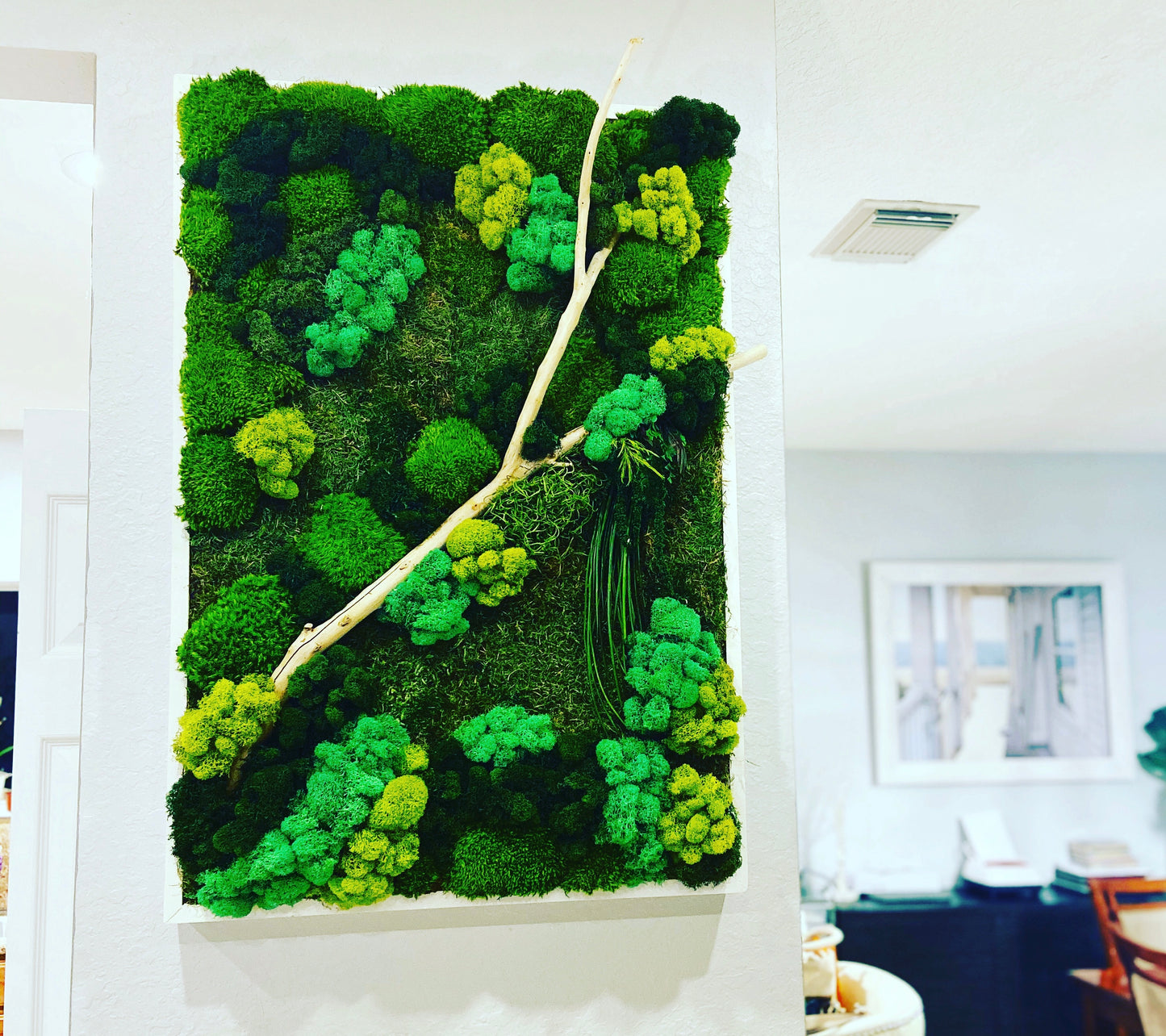 A Living Statement Moss Art