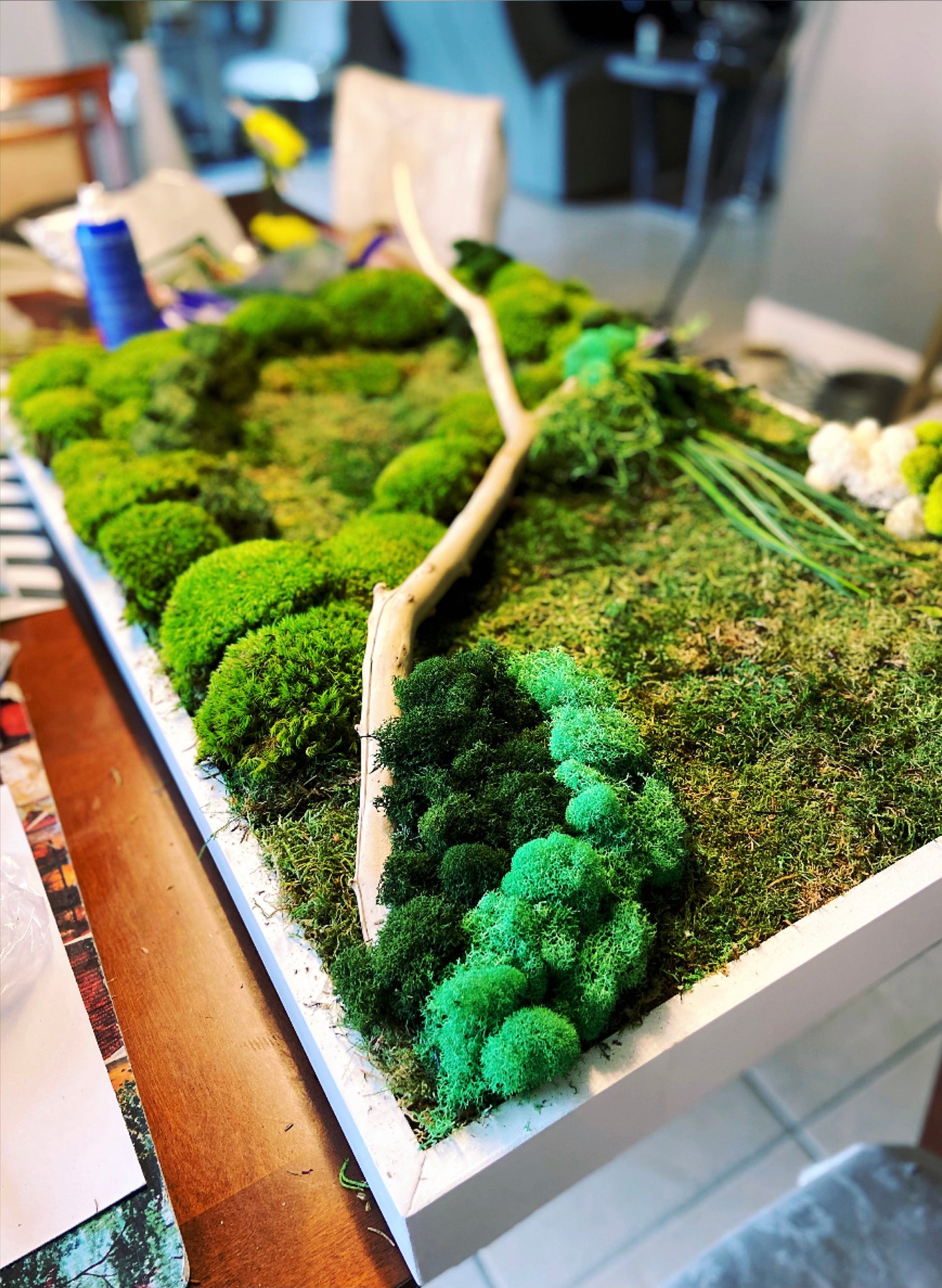 A Living Statement Moss Art