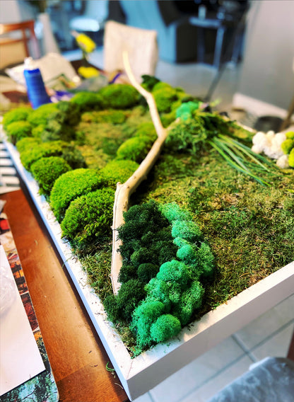 A Living Statement Moss Art