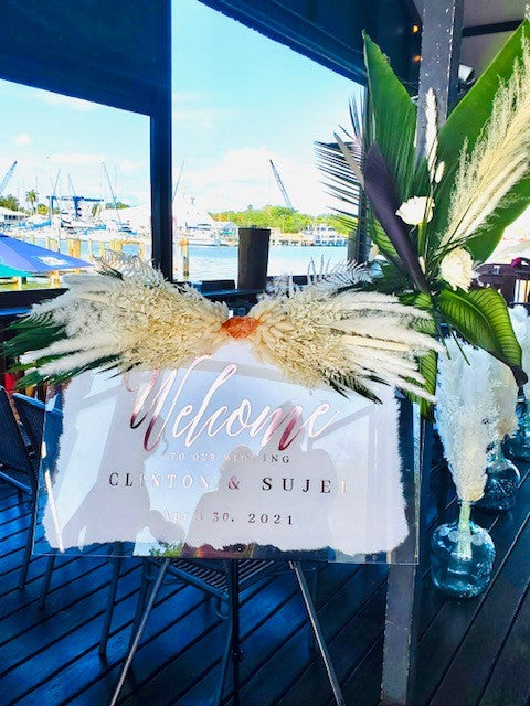 Wedding Welcome Sign
