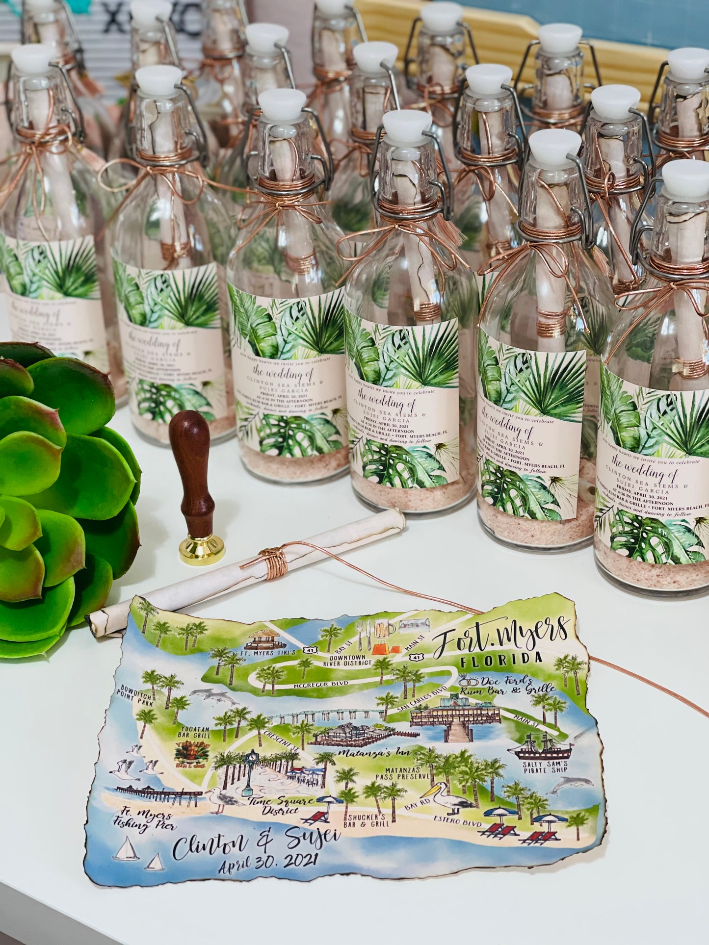 Message in a Bottle Invitations