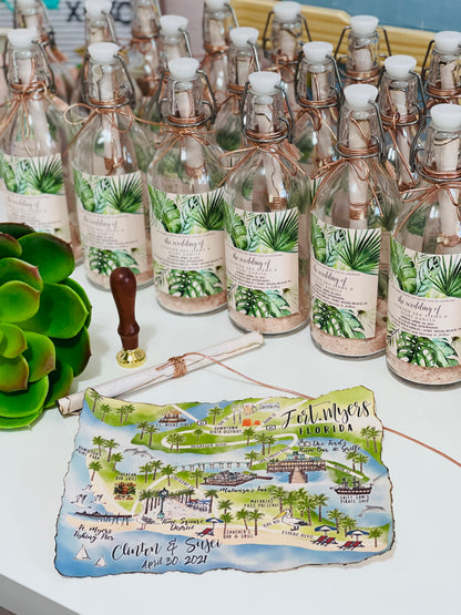 Message in a Bottle Invitations